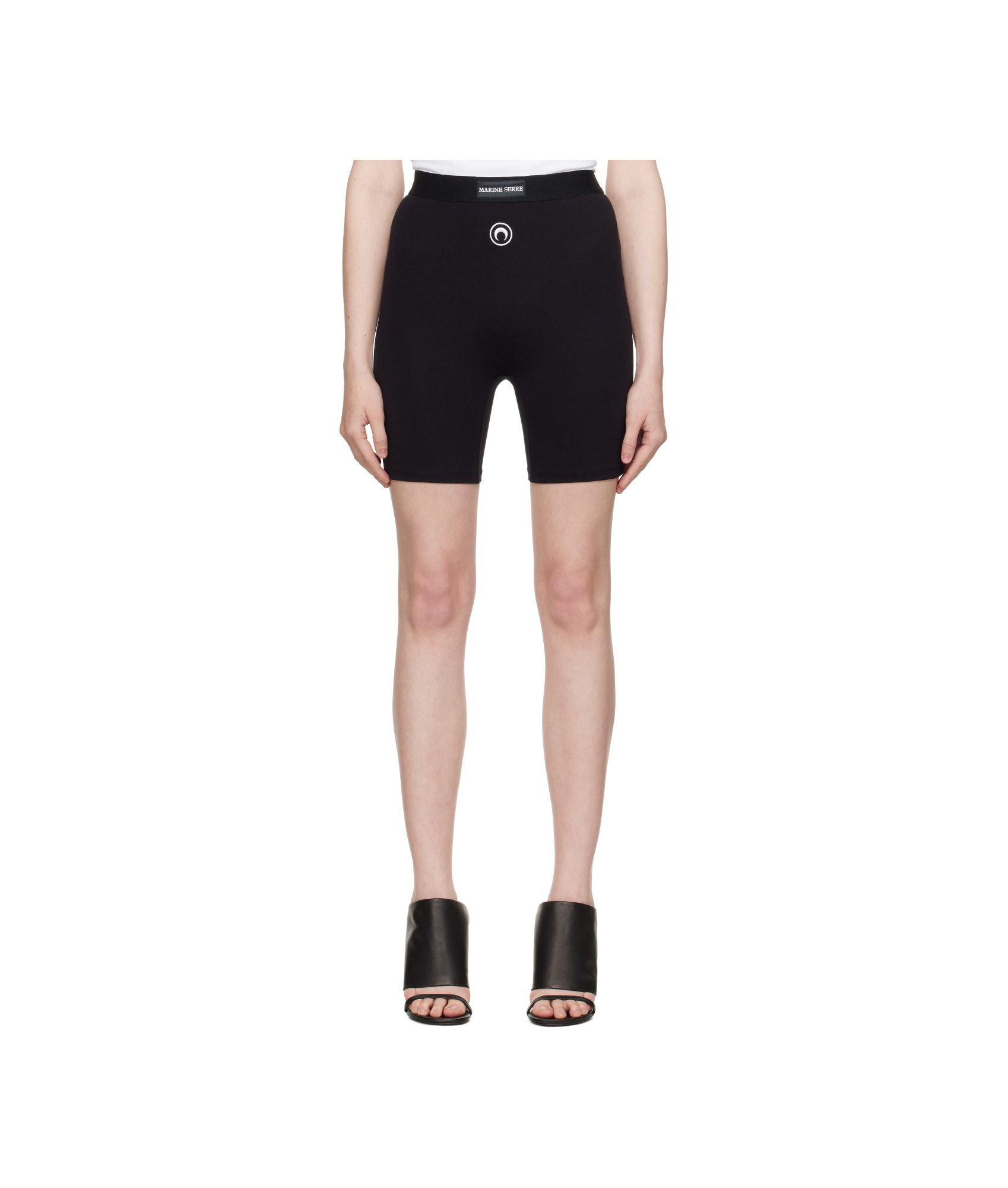 Marine Serre Elastic Waist Shorts