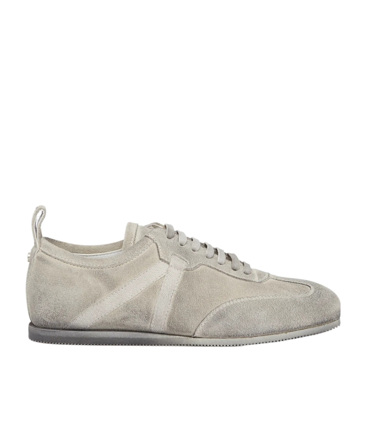 Ann Demeulemeester Siru Low-top Boxing Sneakers In Gray