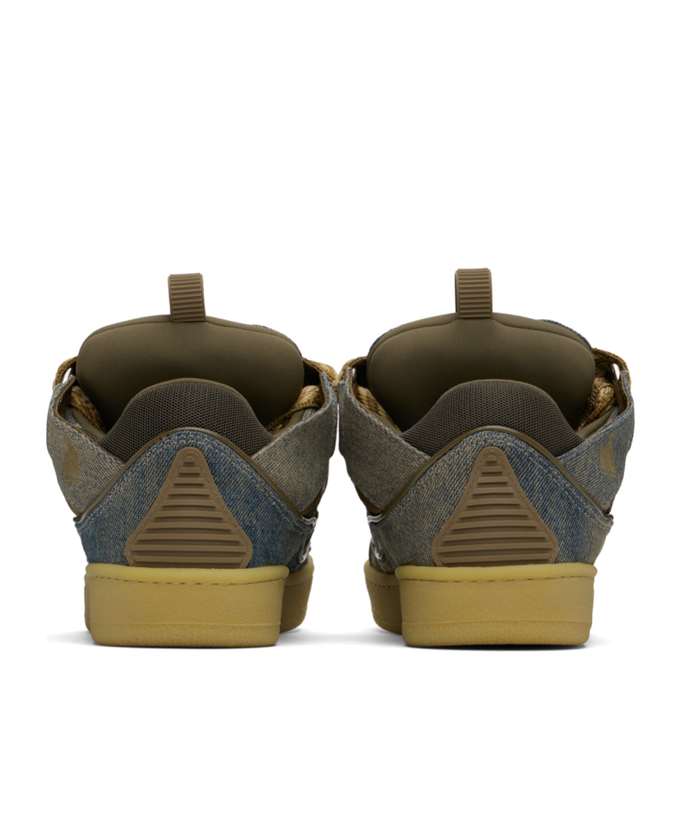 Lanvin Round Head Low-cut Casual Shoes In Black