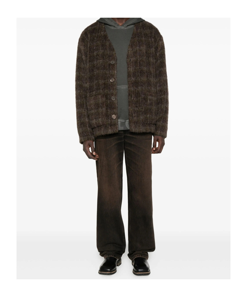Haikure Denim Trousers With Belt Loops In Multi