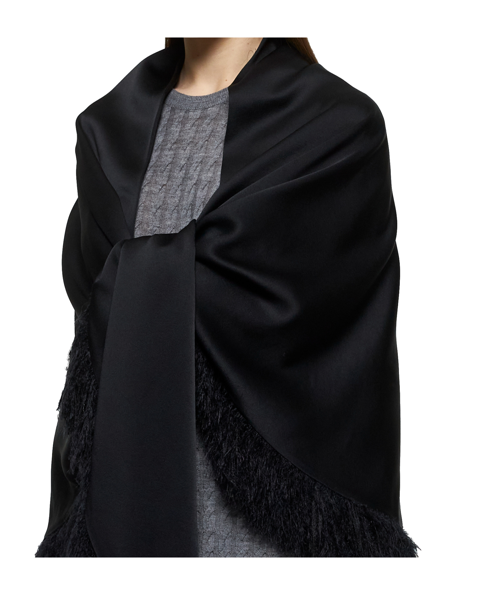 TOTÊME FRINGED SCARF