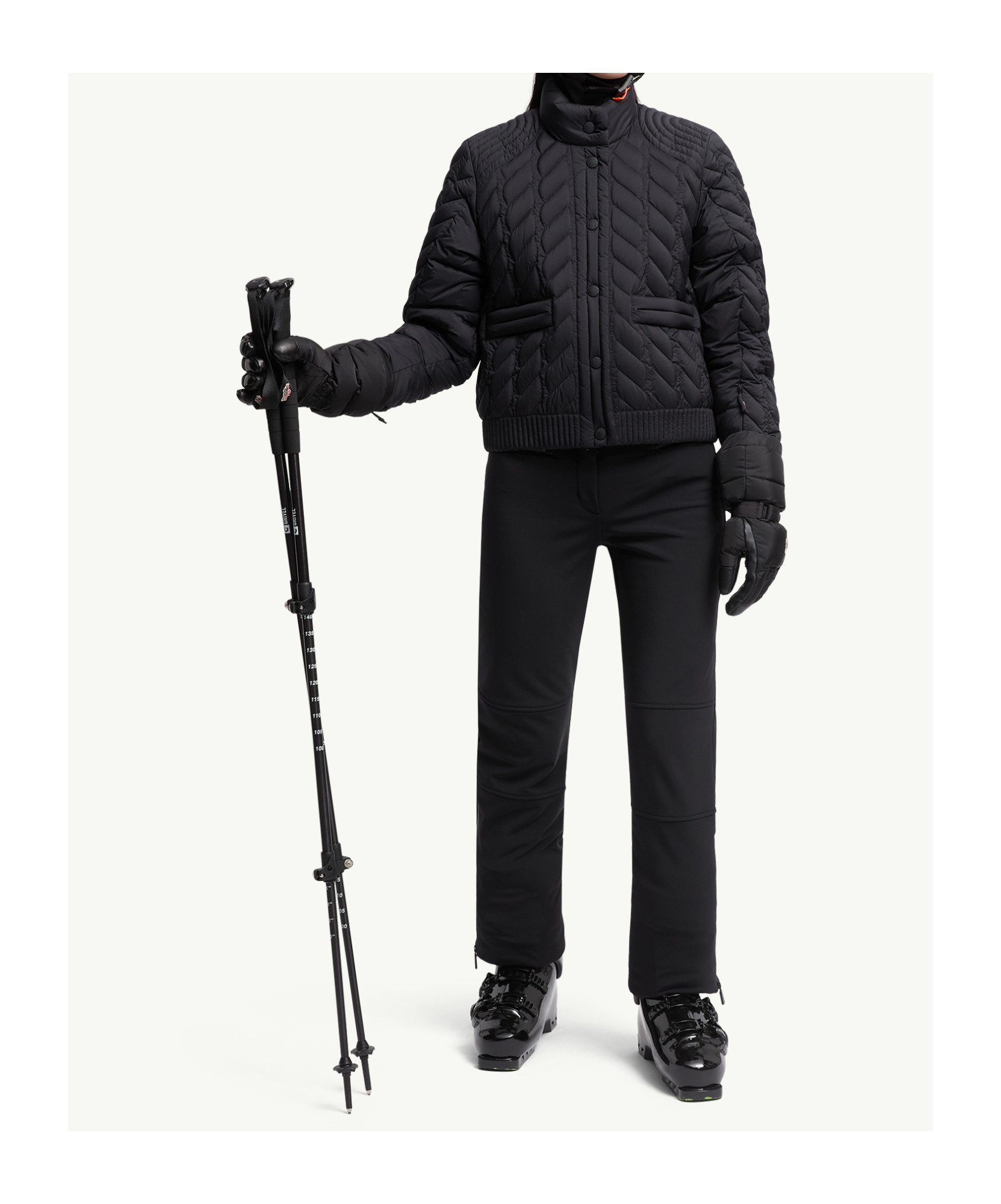 Moncler Ski Pants In Black