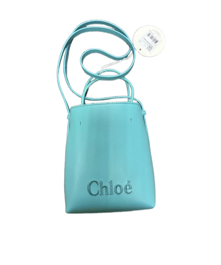 Chloé Adjustable Shoulder Strap Single Shoulder Bag In Blue