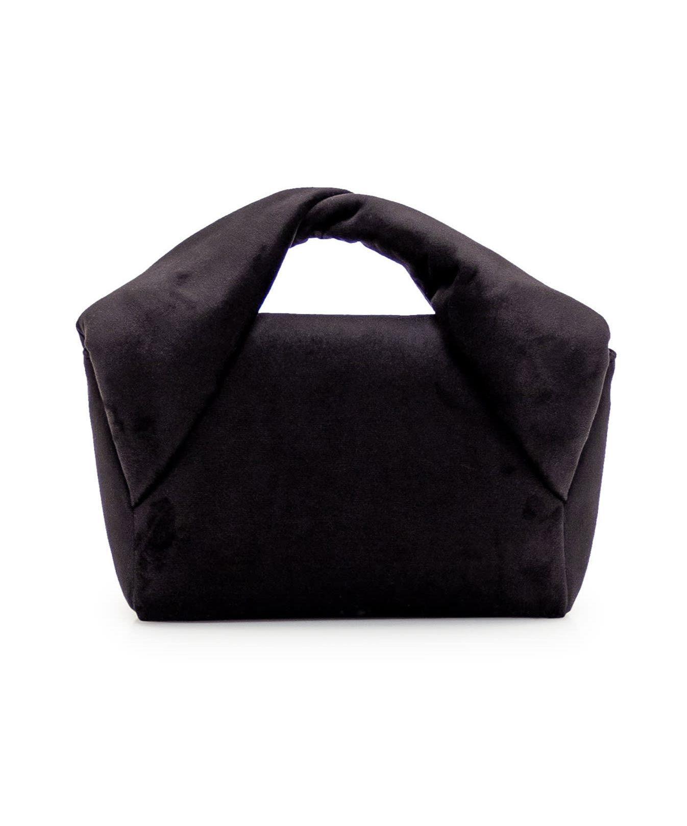 JW ANDERSON MEDIUM TWISTER VELVET TOTE BAG