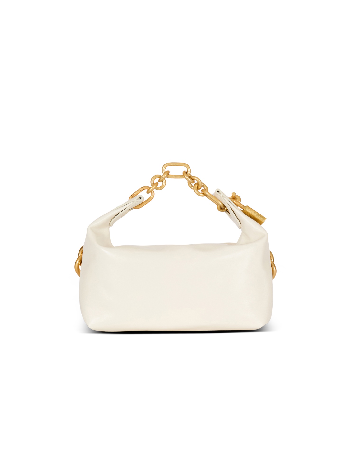 Balmain Mini Leather Sync Shoulder Bag