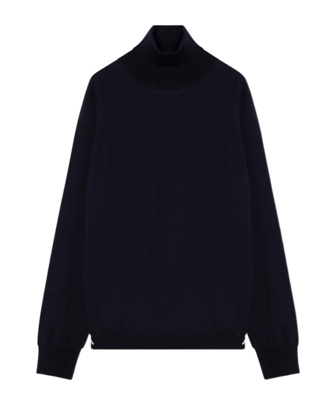 Maison Margiela Four-stitch Sweater In Blue