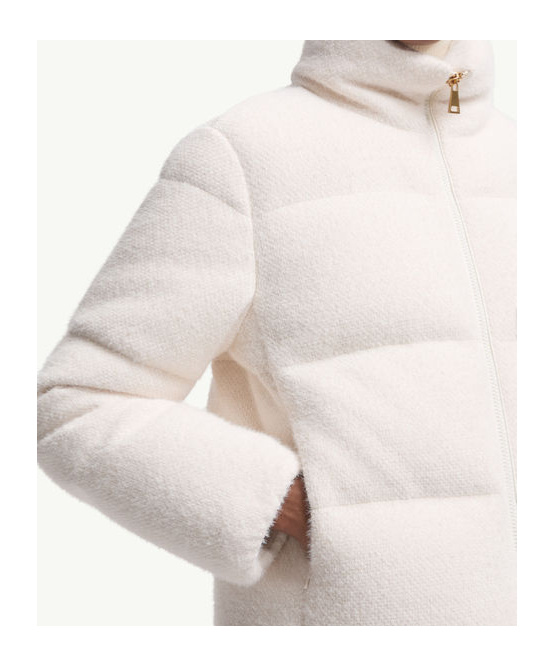 Moncler Mornas Short Down Jacket In White