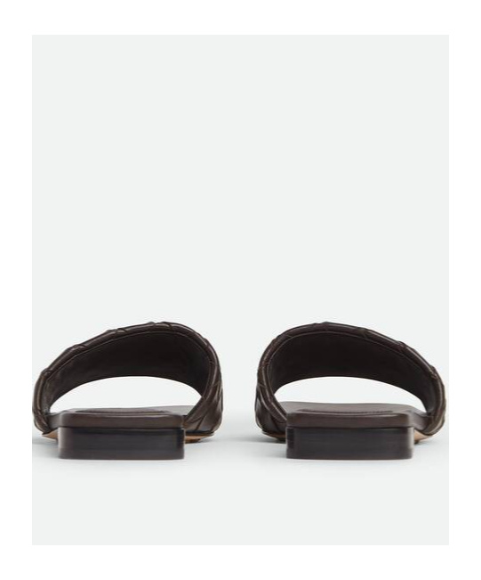 Bottega Veneta Parco Flat Mule In Brown