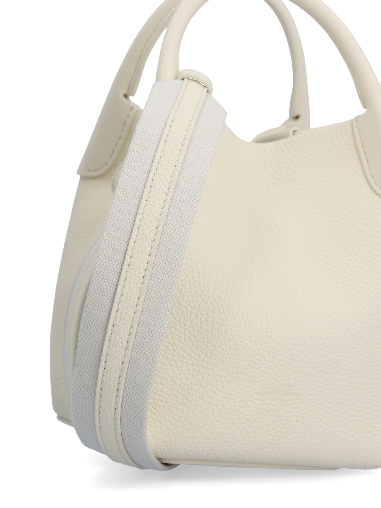 Loro Piana Bale Mini Shoulder Bag In Tender White