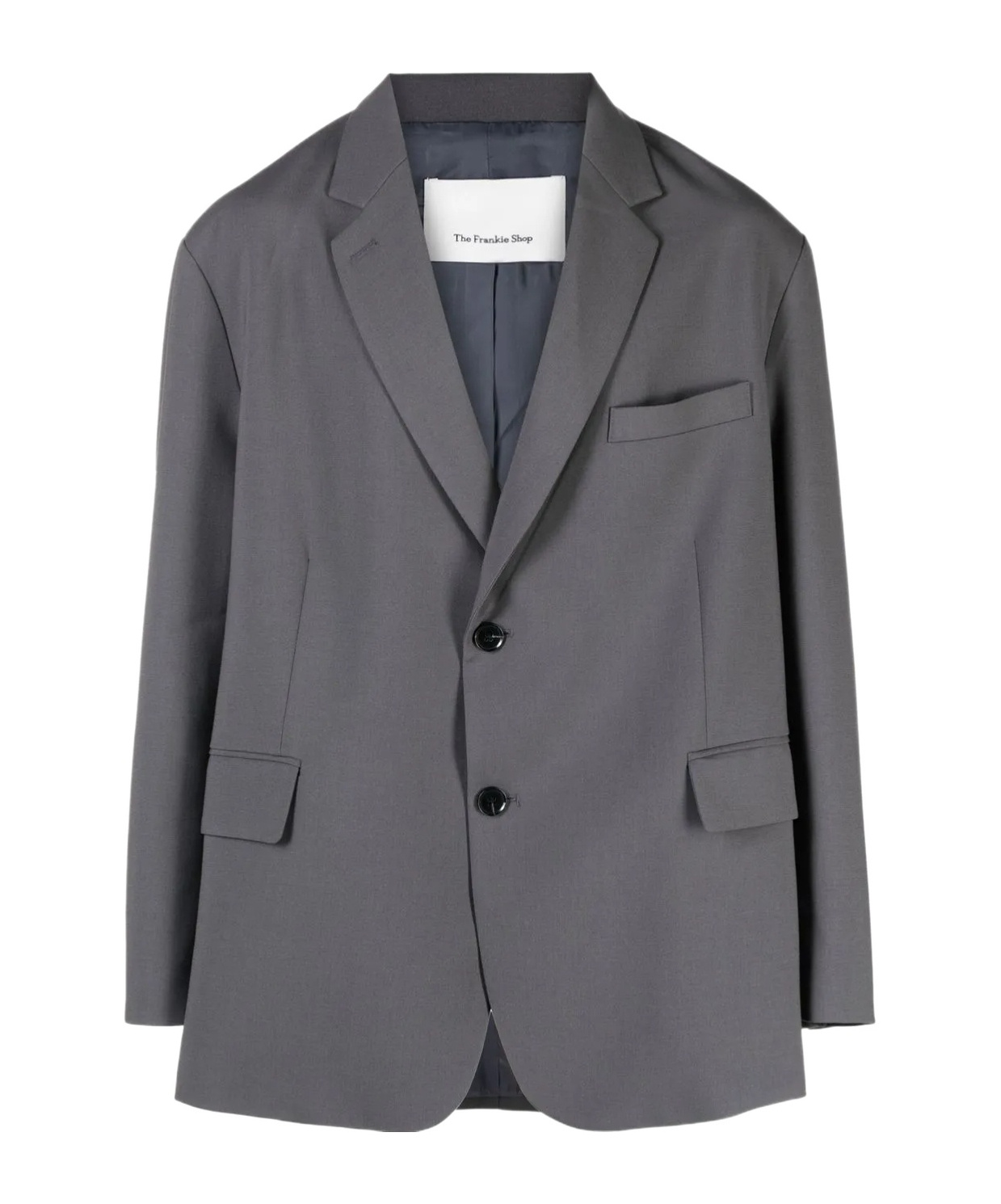 The Frankie Shop Boxy Single-breasted Blazer
