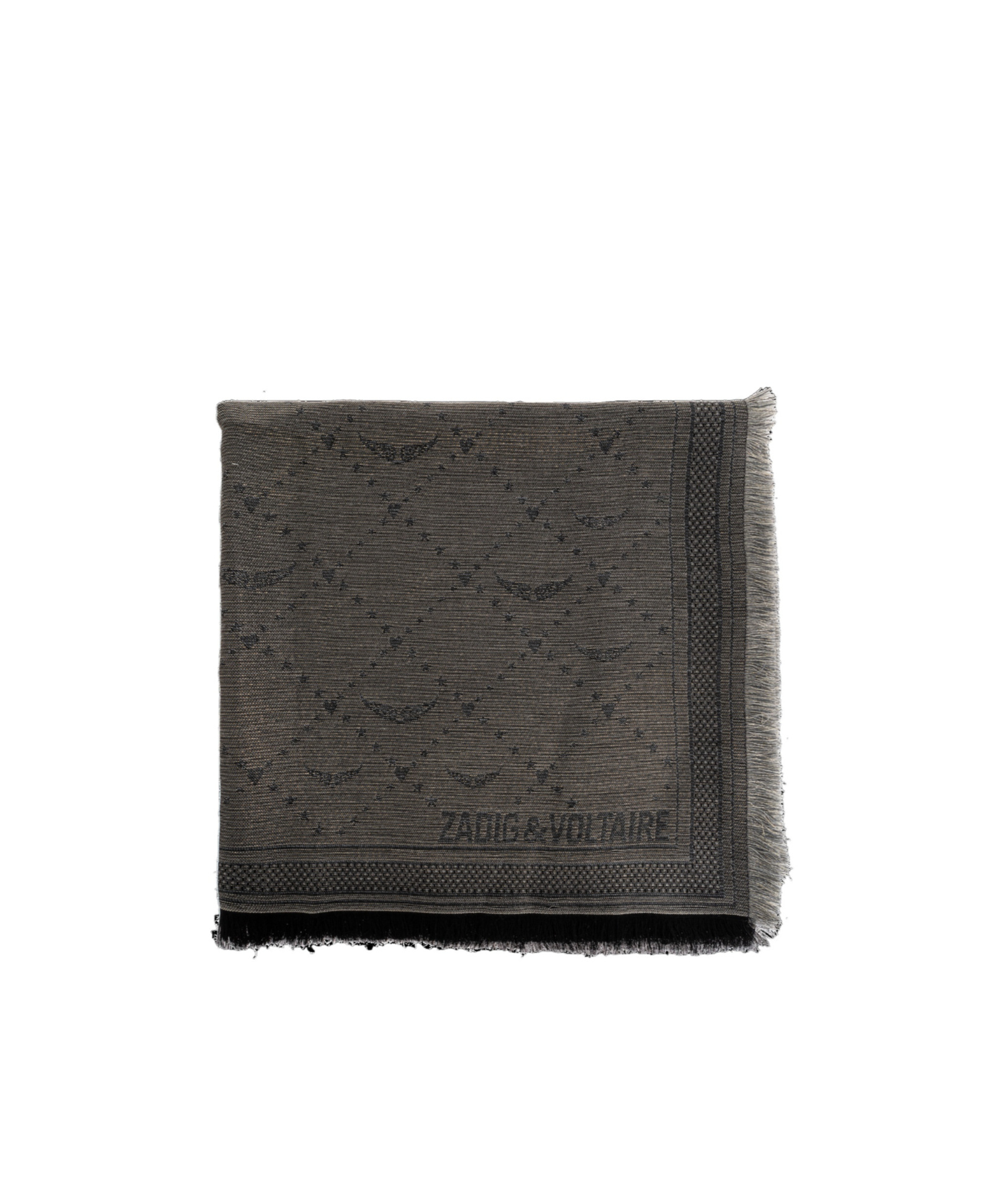 Zadig & Voltaire Glenn Monogram Scarf