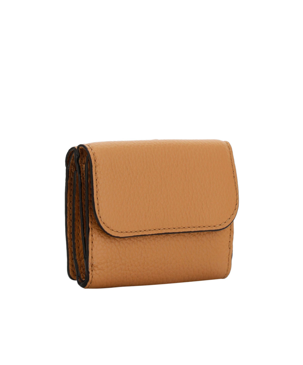 Chloé Folding Wallet In Nude