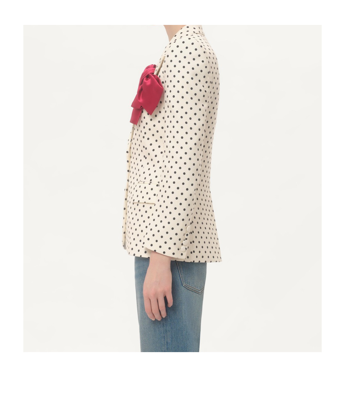 Valentino Women's Supergran Plusdepois Print Jacket In Red