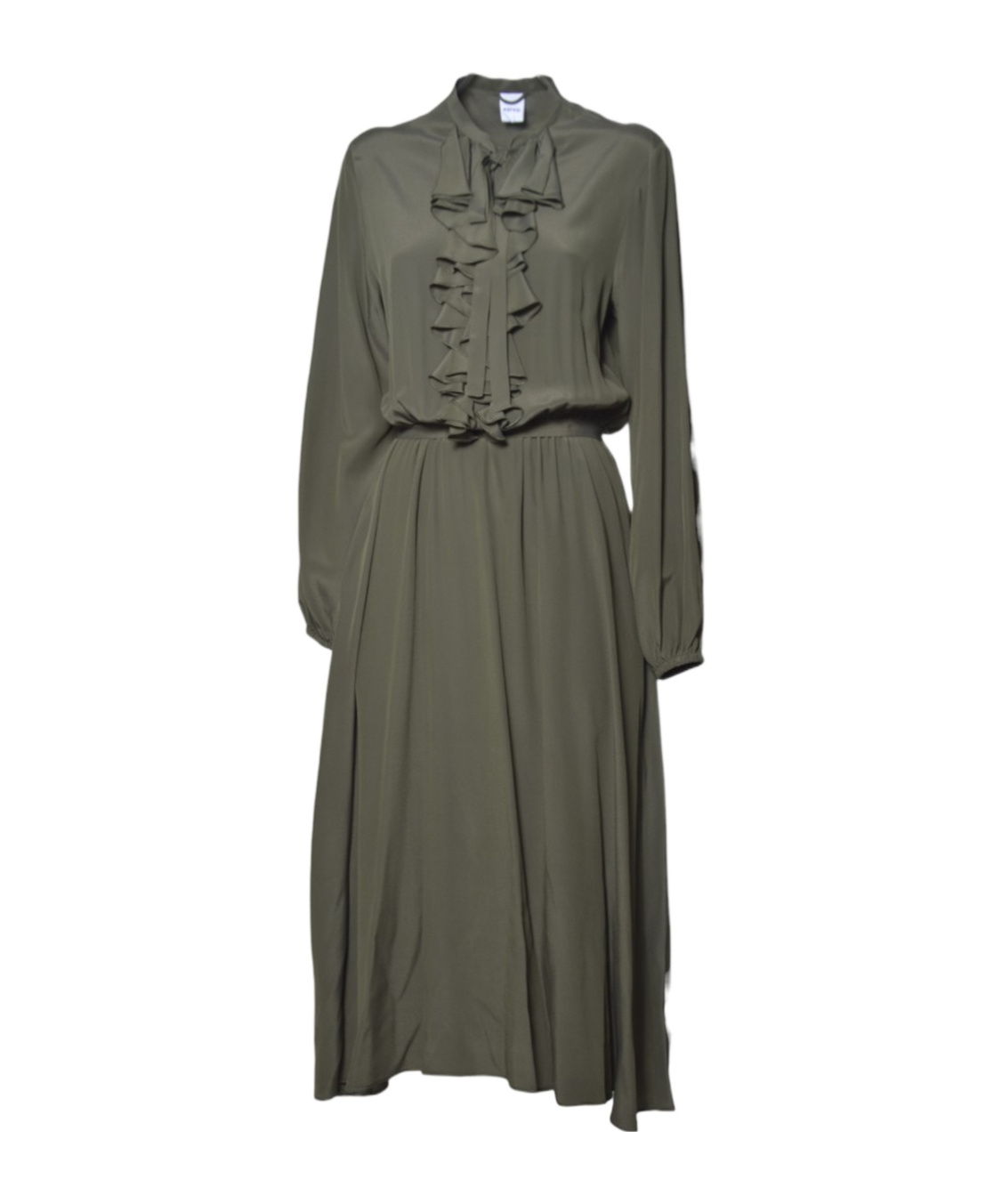 Aspesi Crepe De Chine Maxi Dress