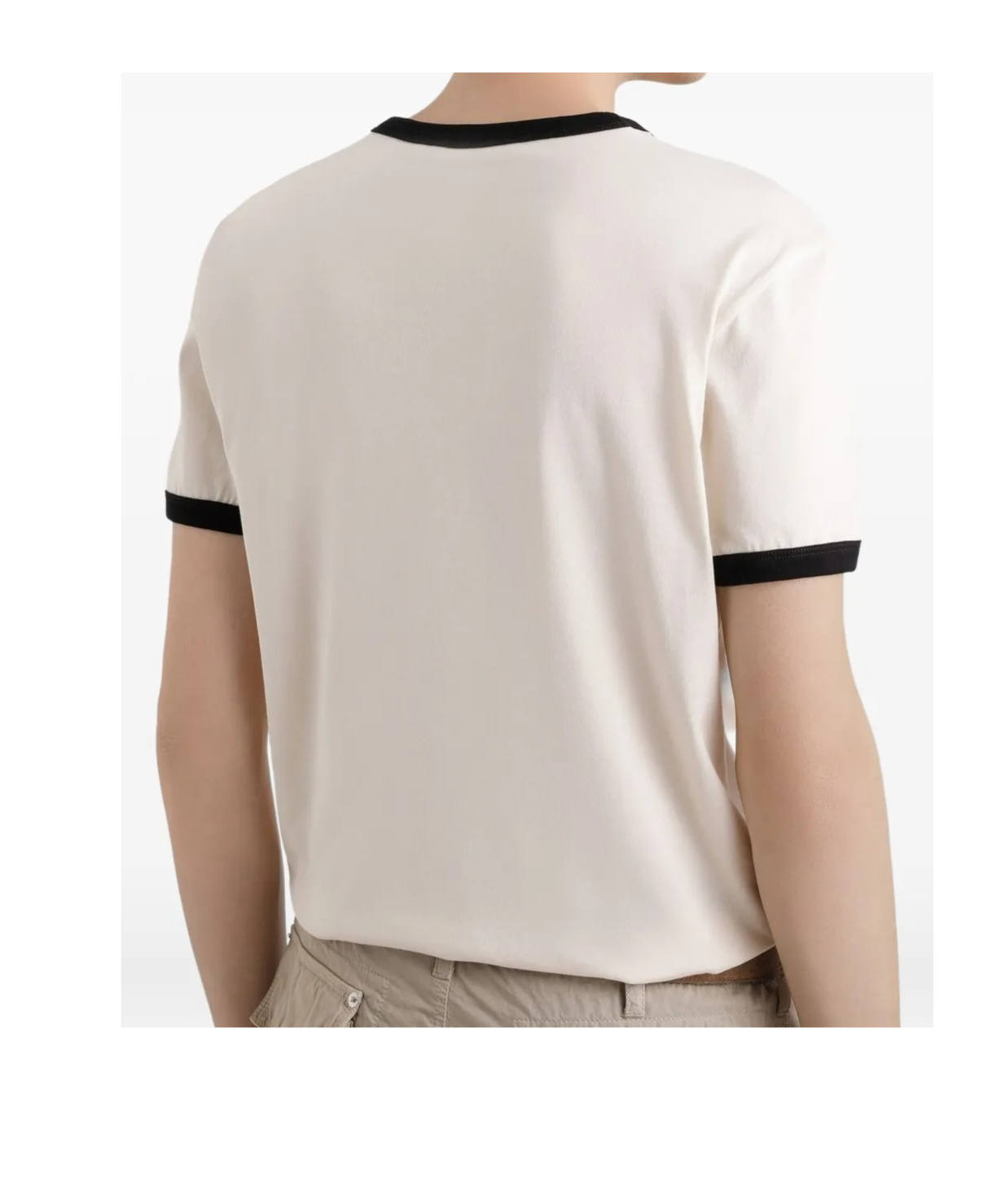 Dolce & Gabbana Crew Neck Graphic Print T-shirt In White