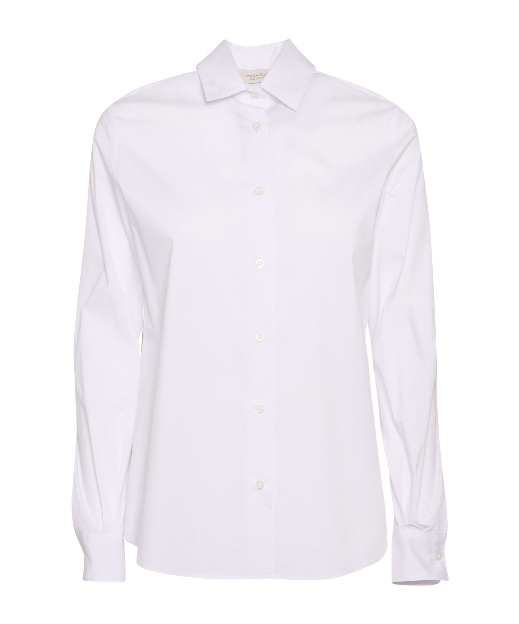 Mazzarelli Camicia In Cotone E Seta Mod