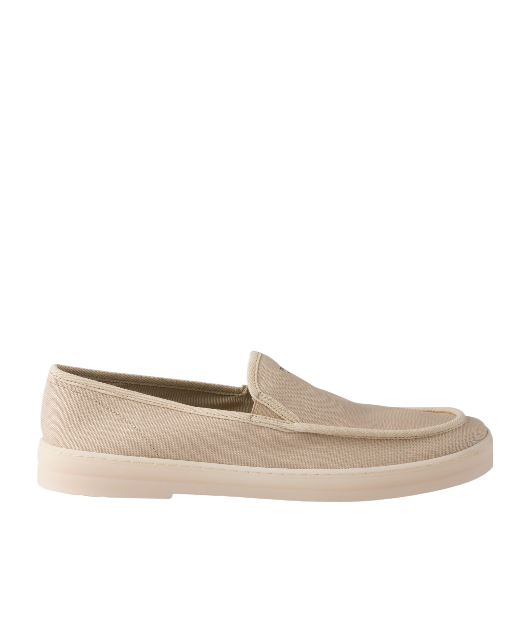 Prada Fabric Loafers In Rope