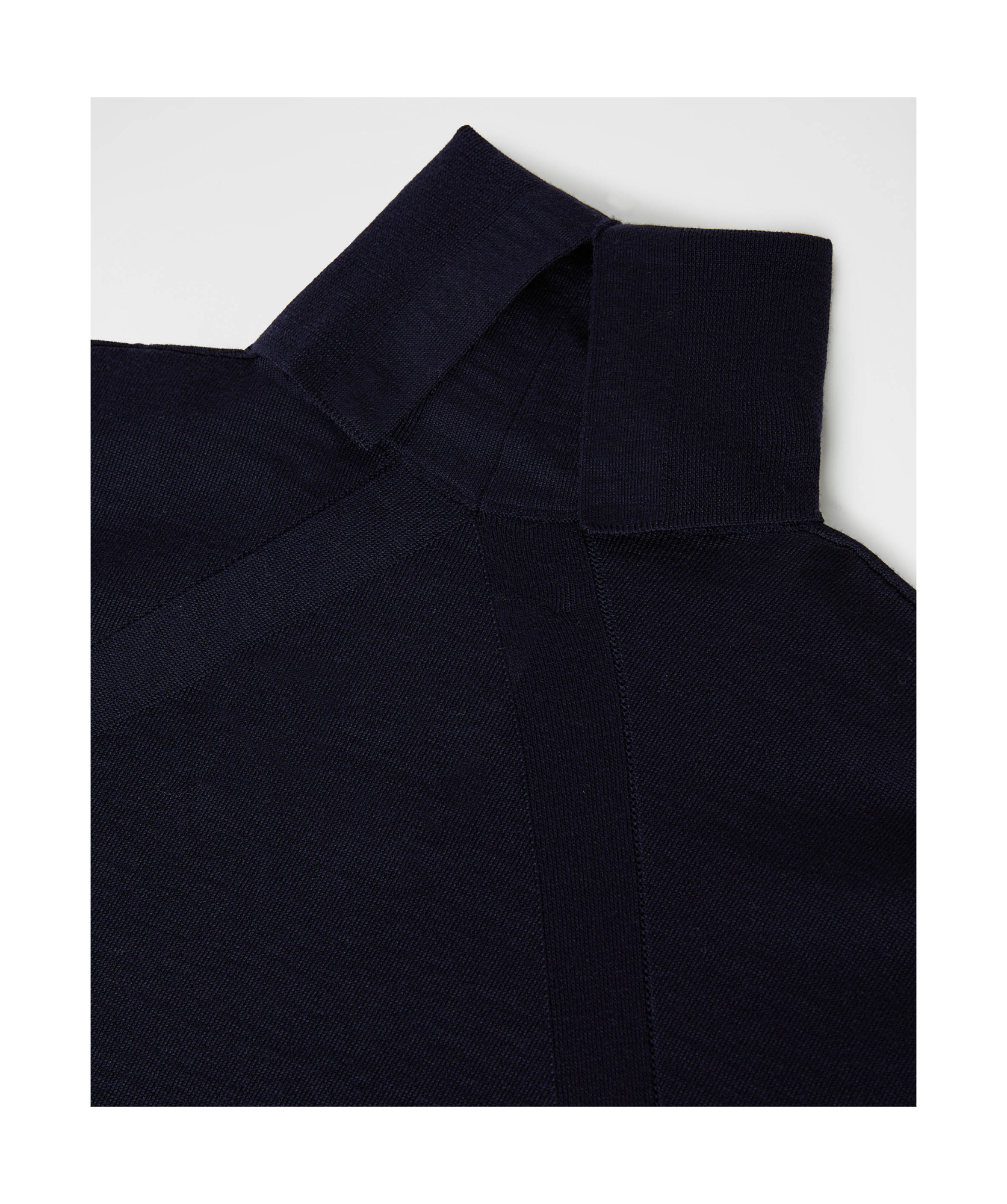 Jil Sander Roll-neck Wool Jumper In Black