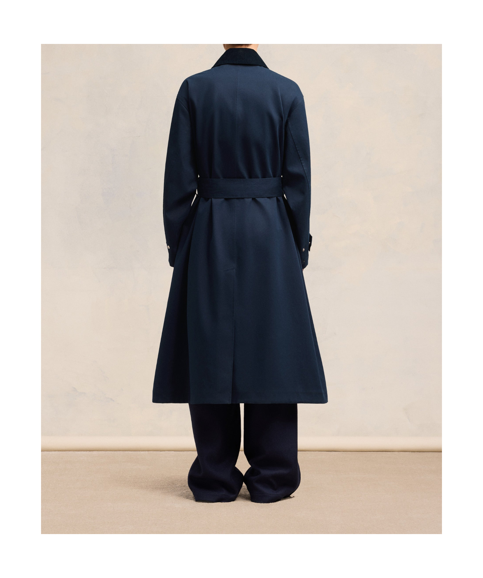 Shop Ami Alexandre Mattiussi Long-sleeved Windbreaker In Black