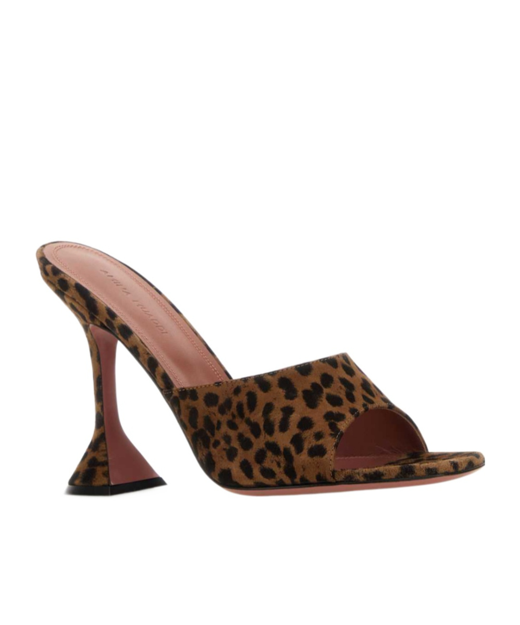 Amina Muaddi Open-toe High-heeled Sandals In Animal Print