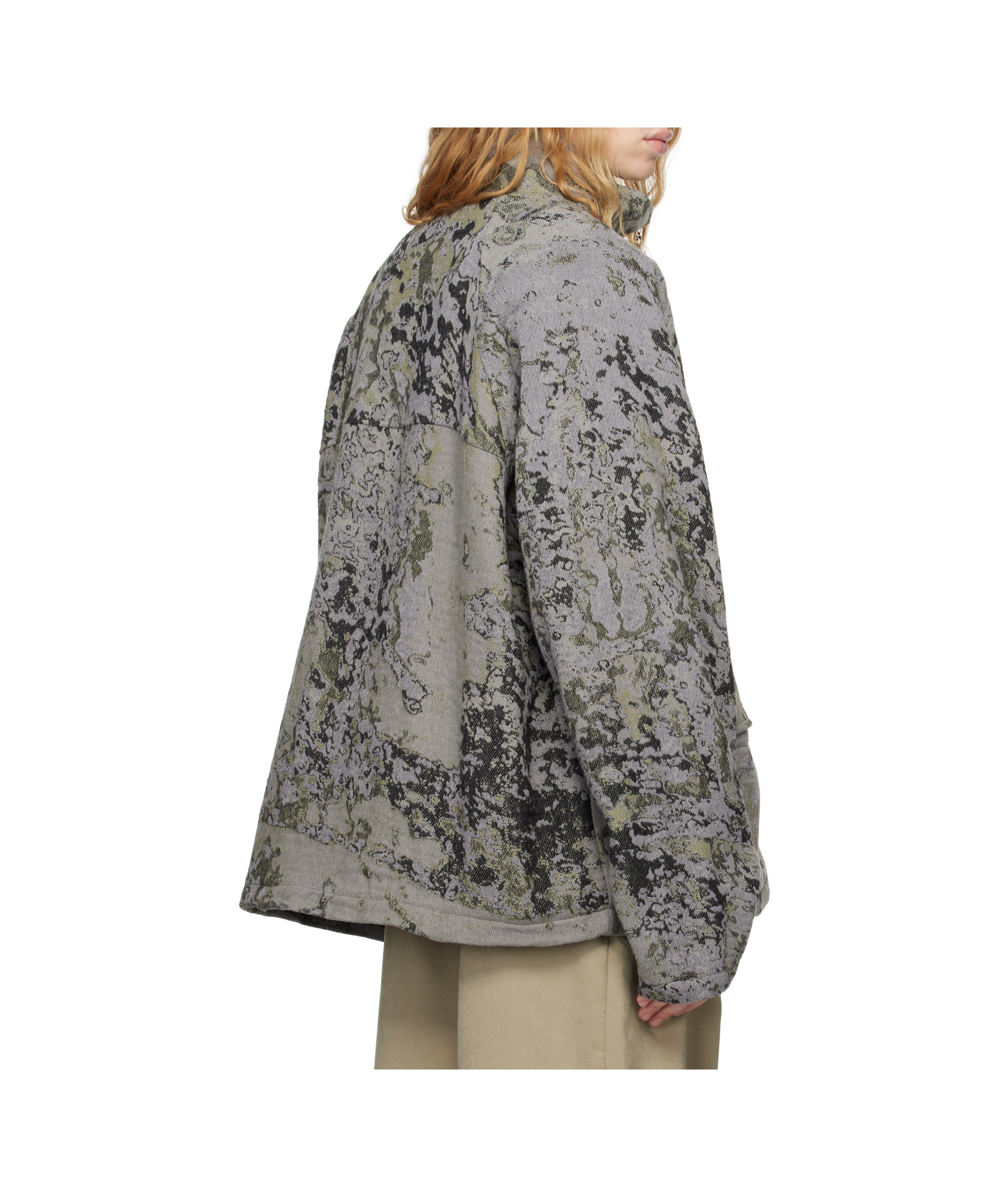 Serapis Raglan Sleeve Jacket In Multi