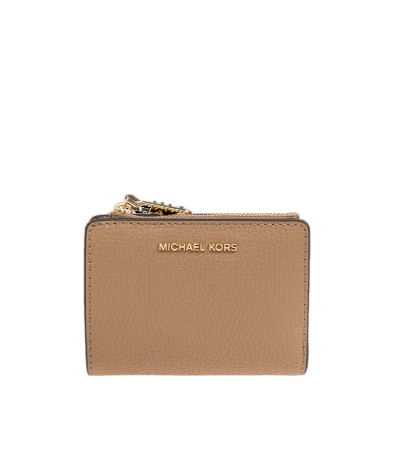 Michael Kors Folding Wallet In Brown