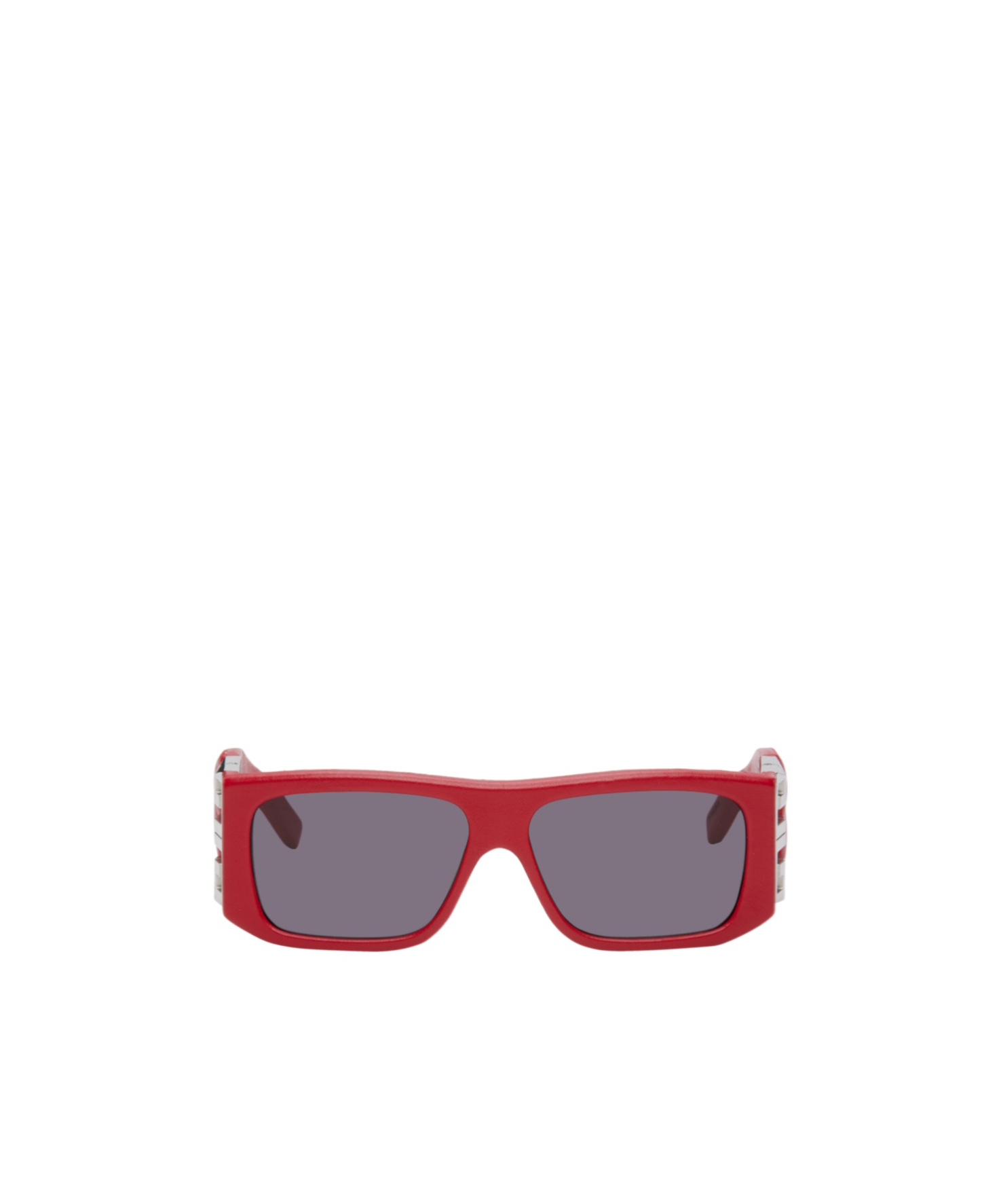 Givenchy Logo Sunglasses In Red