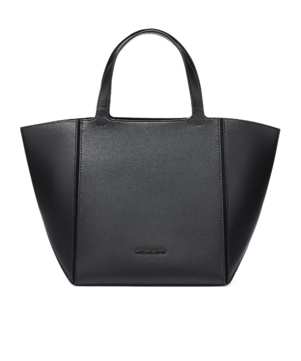 Michael Michael Kors Jordi Medium Leather Tote In Black