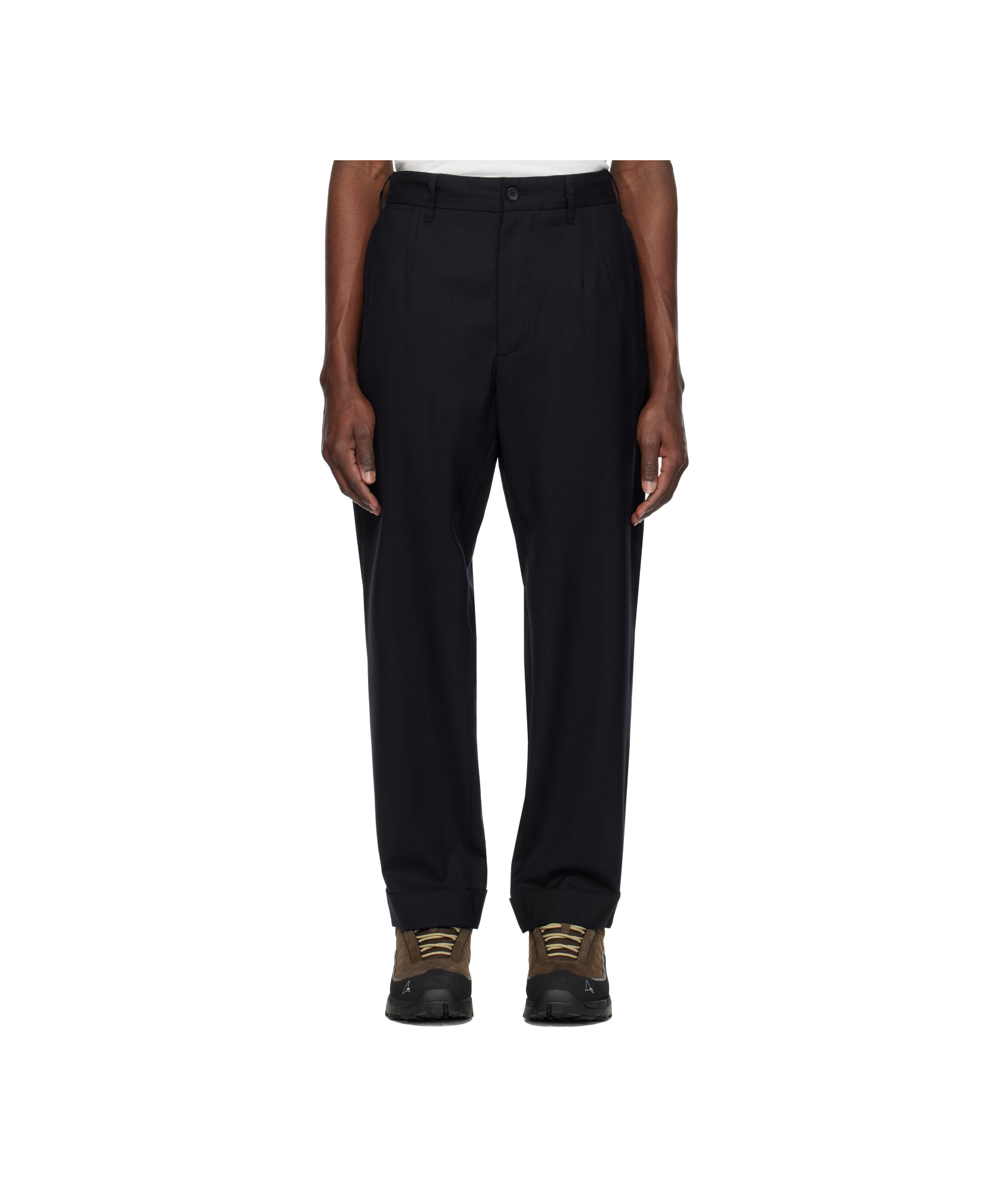 Engineered Garments Andover Trousers In Black
