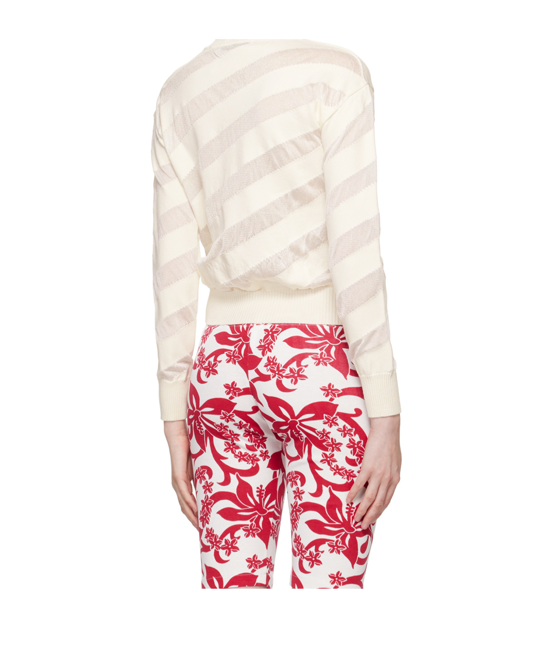 Gimaguas Zebara Striped Jumper In Neutral