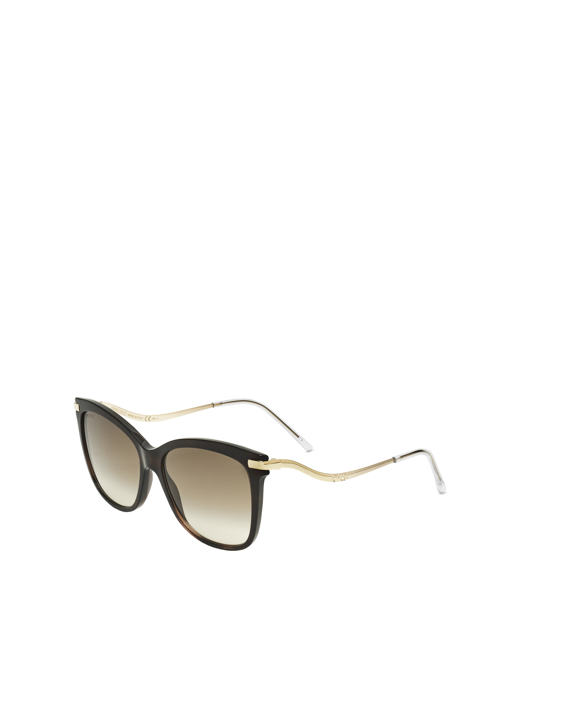 Jimmy Choo Eyewear Steff Cat-eye Frame Sunglasses In Nude