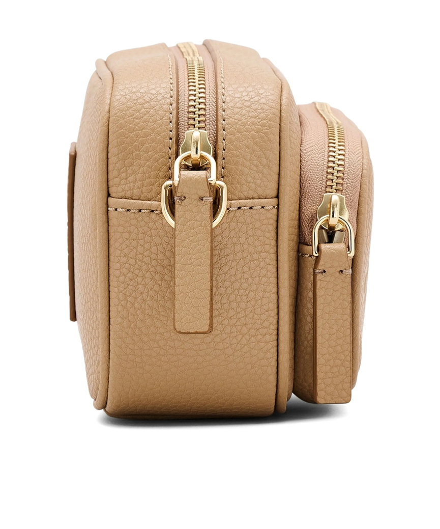 Marc Jacobs The Crossbody Leather Bag In Brown