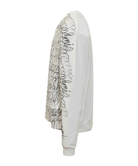 Marni Printed Sweatshirt In White