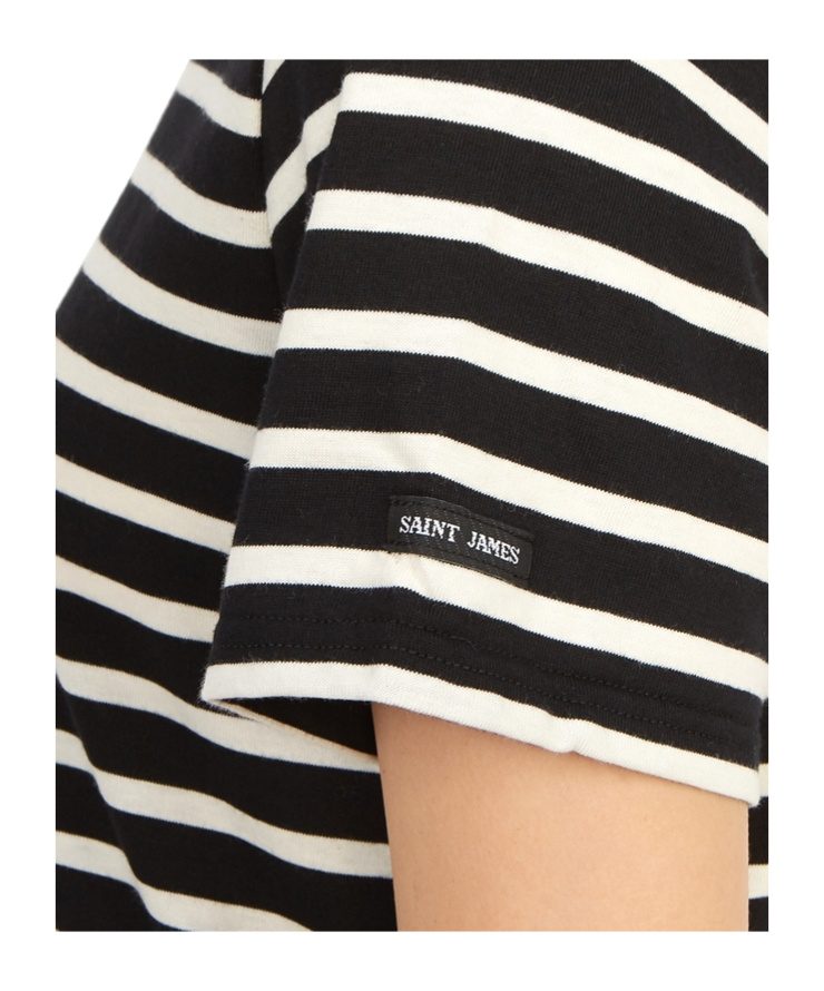 Saint James Striped Short-sleeved T-shirt In Multi