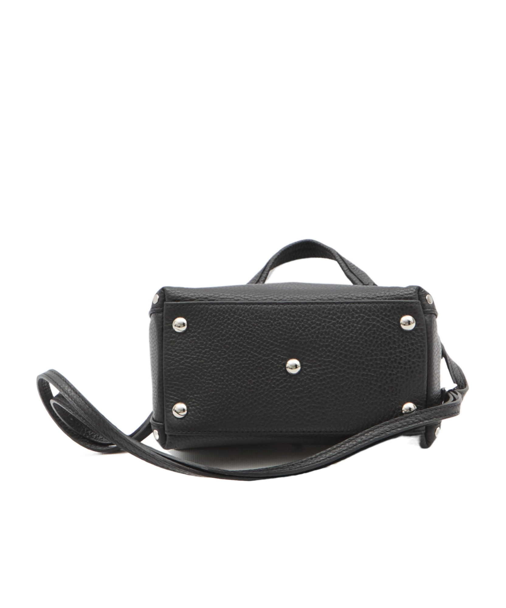 Shop Zanellato Flip Shoulder Bag In Black