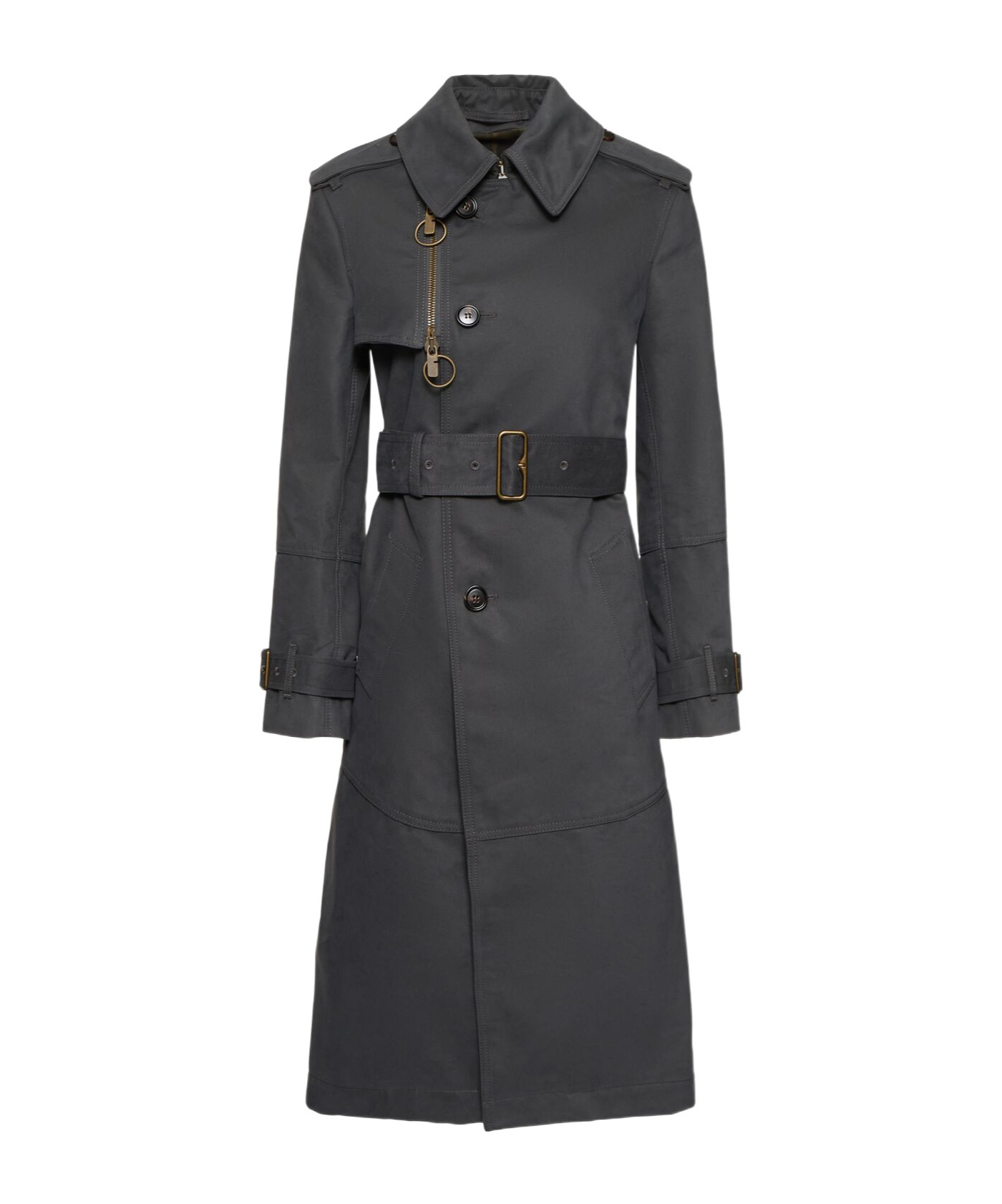 Burberry Wear A Belted Windbreaker