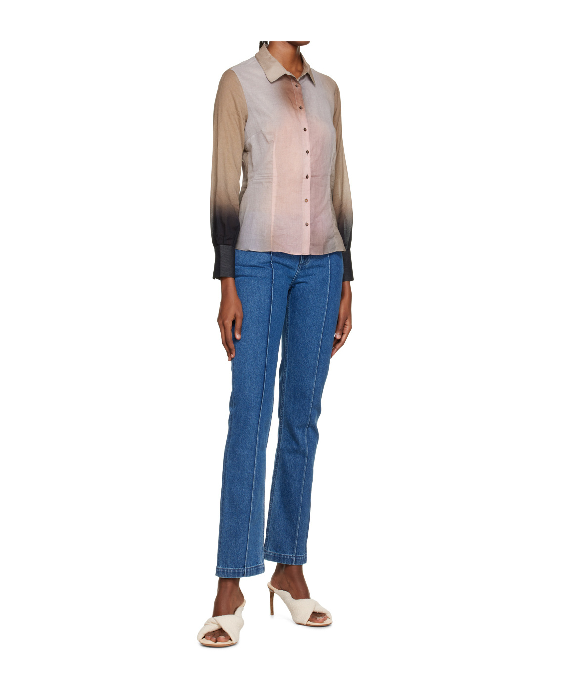 Paloma Wool Low-rise Straight Jeans In Blue