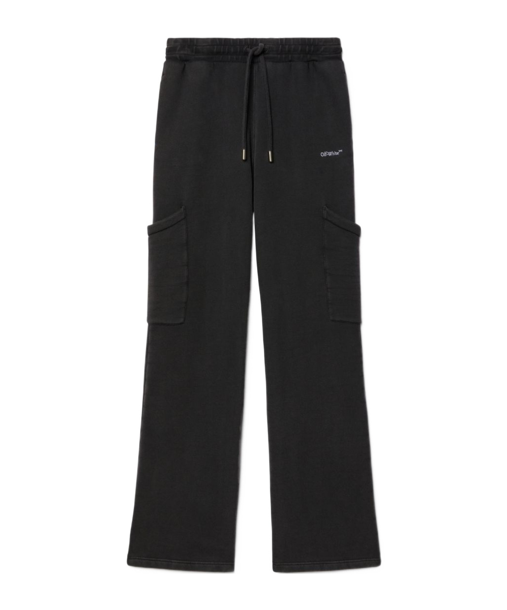 Off-white Cargo Track Trousers In Black