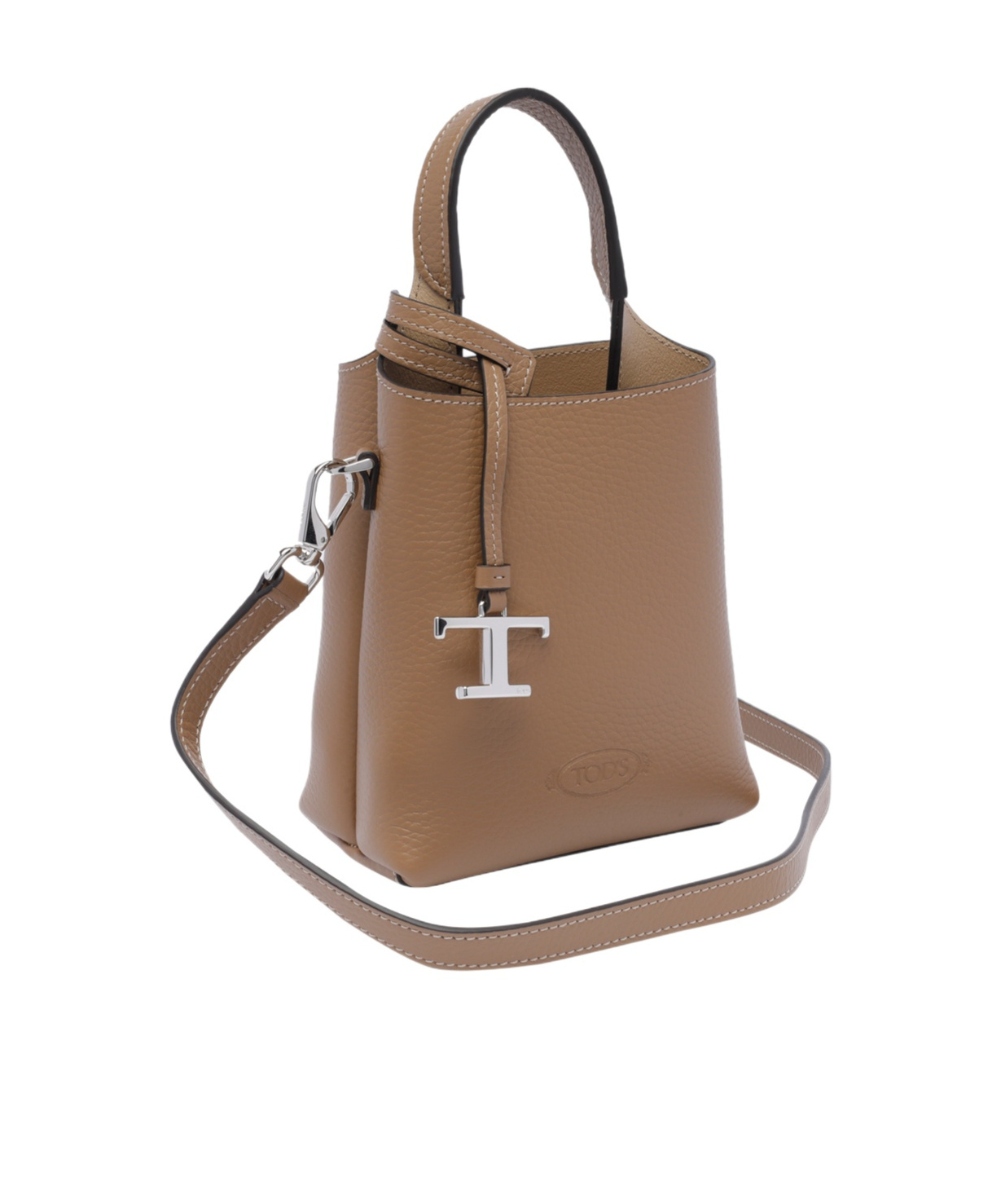 Tod's Single Handle Shoulder Bag In Brown