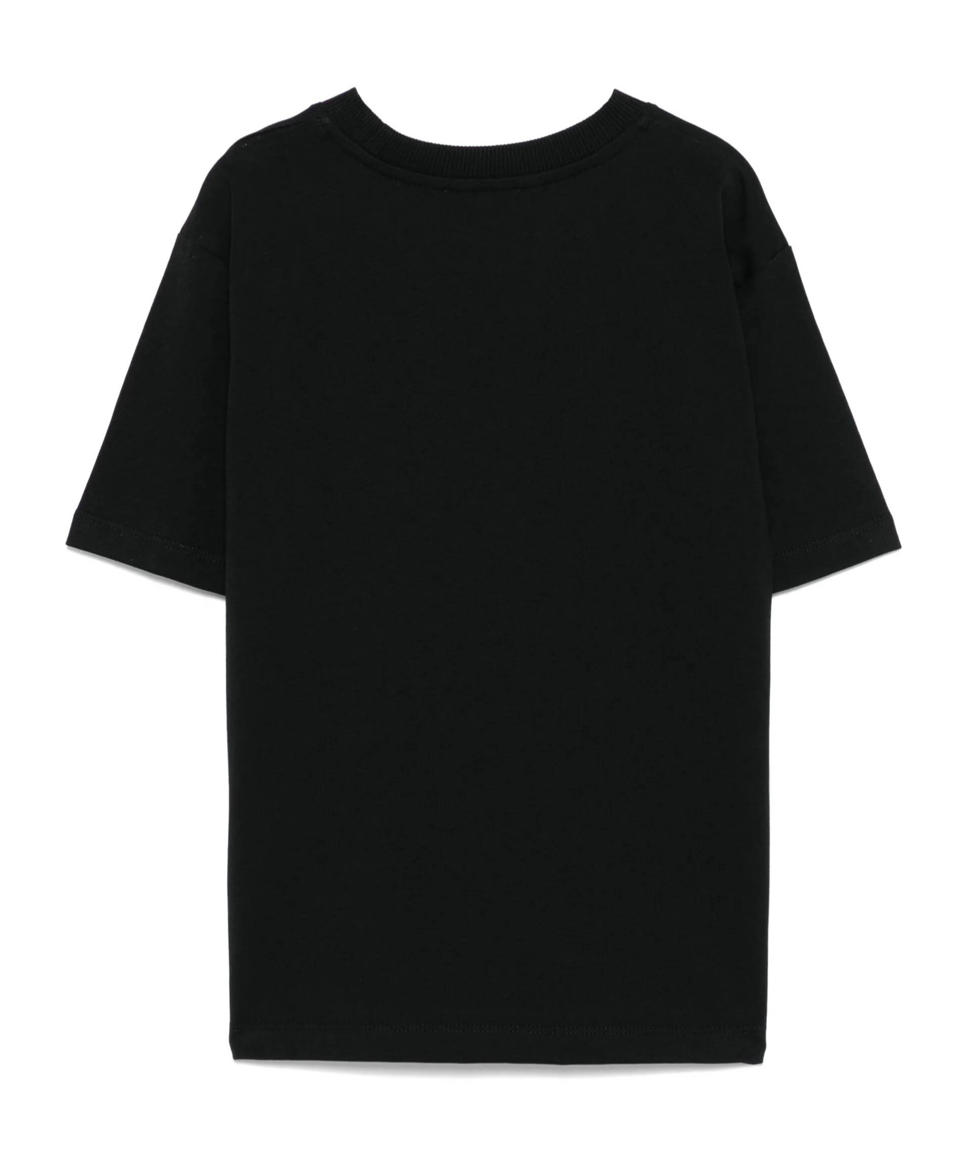 Moschino Egg-print T-shirt In Black