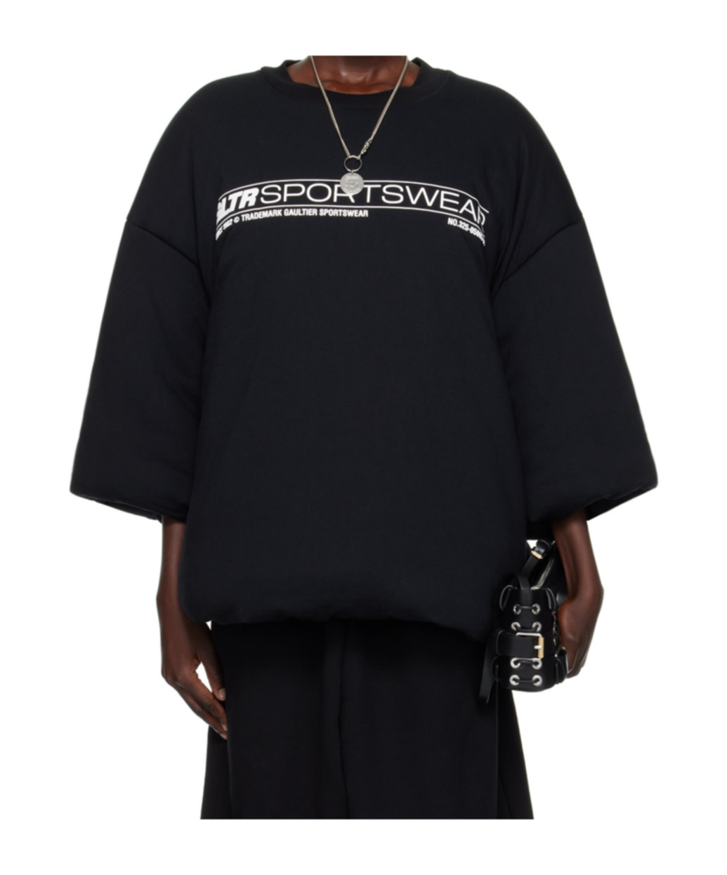 Jean Paul Gaultier Black Shayne Oliver Edition T-shirt In Black