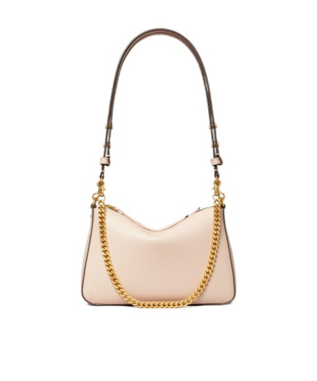 Tory Burch Small Perry Leather Shoulder Bag In Brown