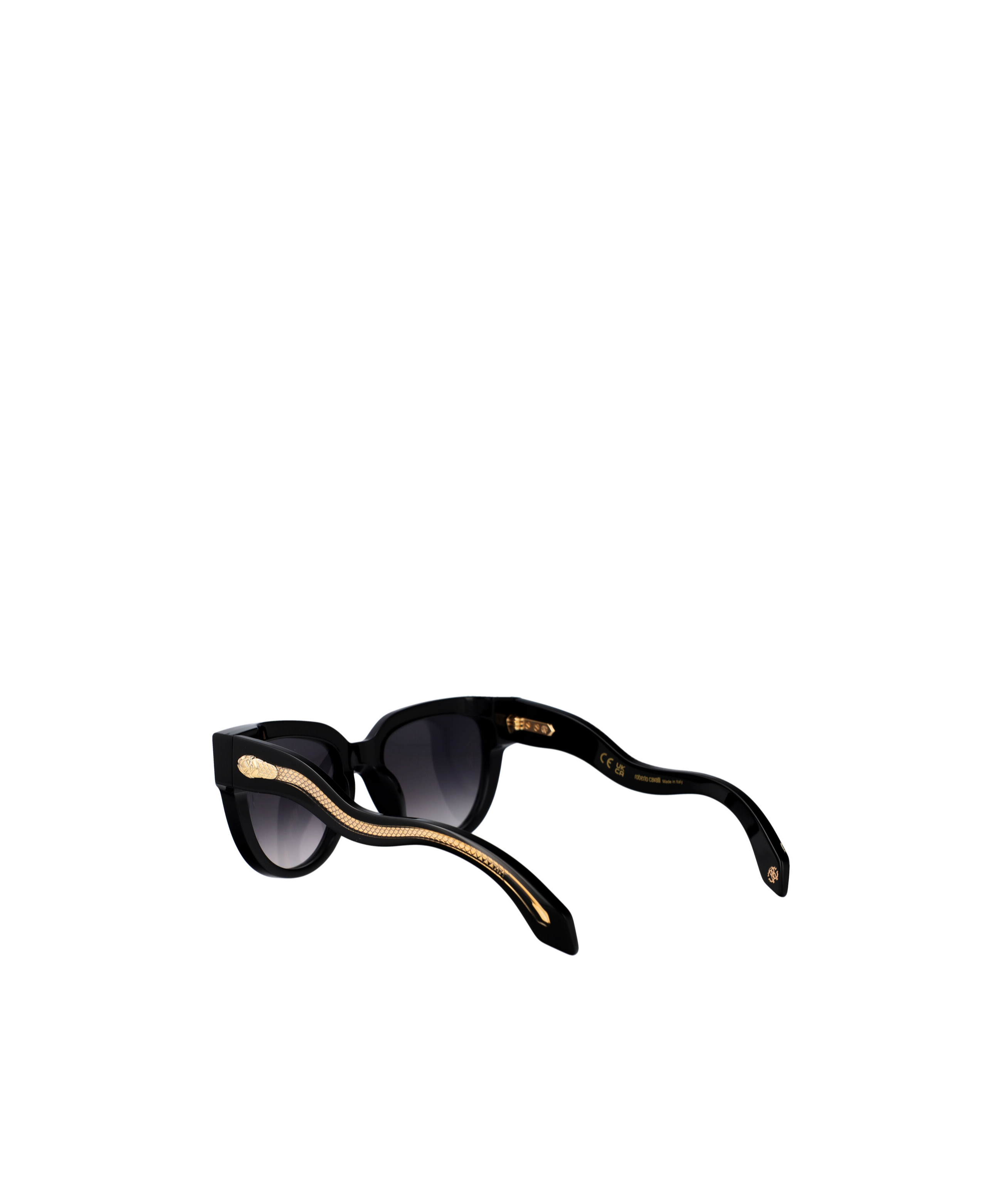 Roberto Cavalli Src054 Sunglasses In Black