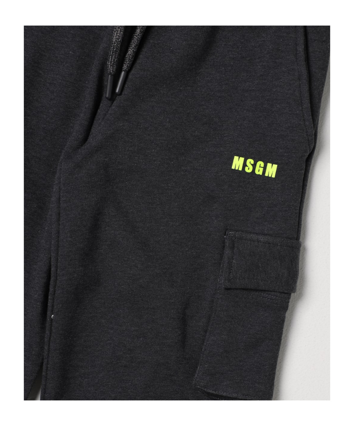 Shop Msgm Logo-print Cotton Track Pants In Black