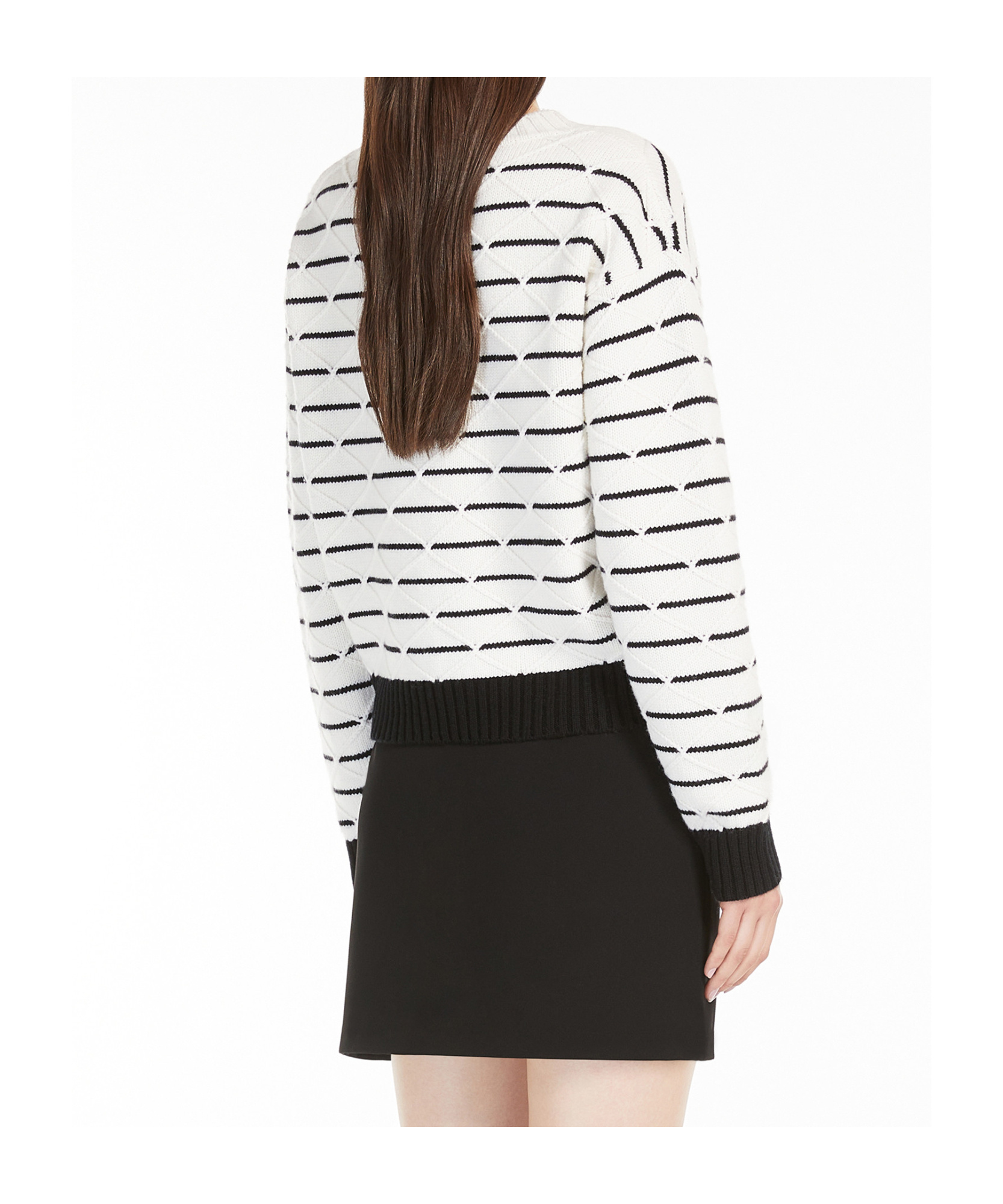 MAX MARA BOXY-FIT WOOL AND CASHMERE SWEATER 