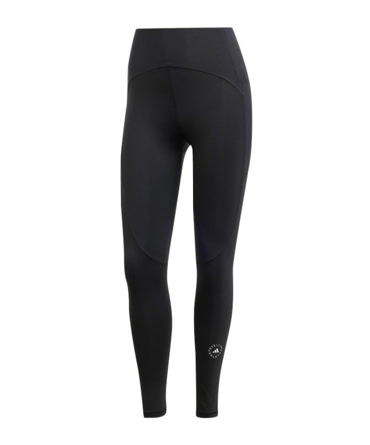 Adidas By Stella Mccartney Asmc Stripe-detail Leggings In Black