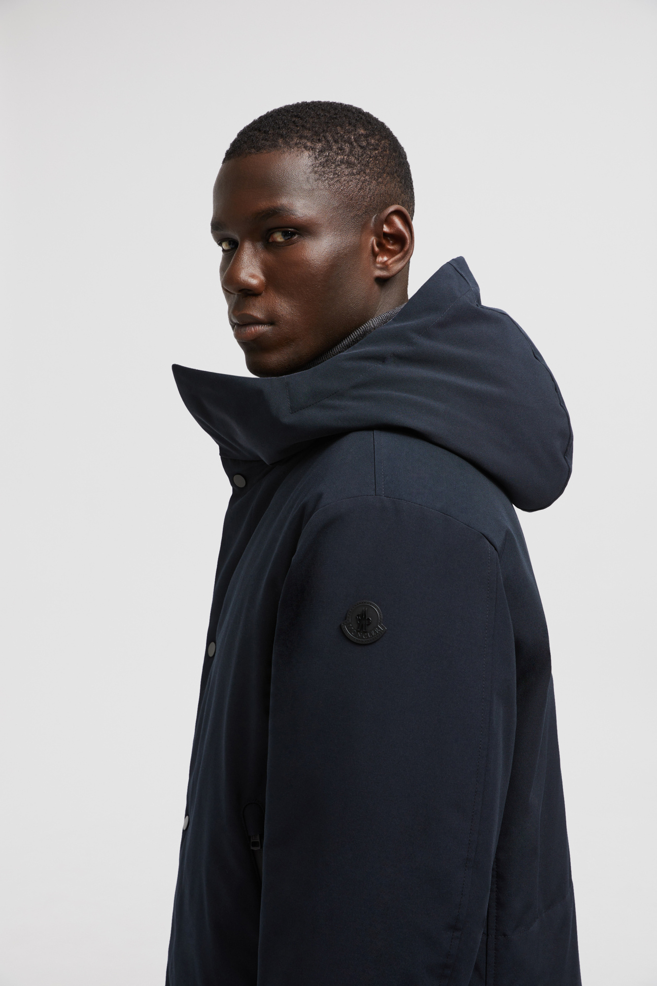 Shop Moncler Fowey Double-sided Down Jacket In Blue