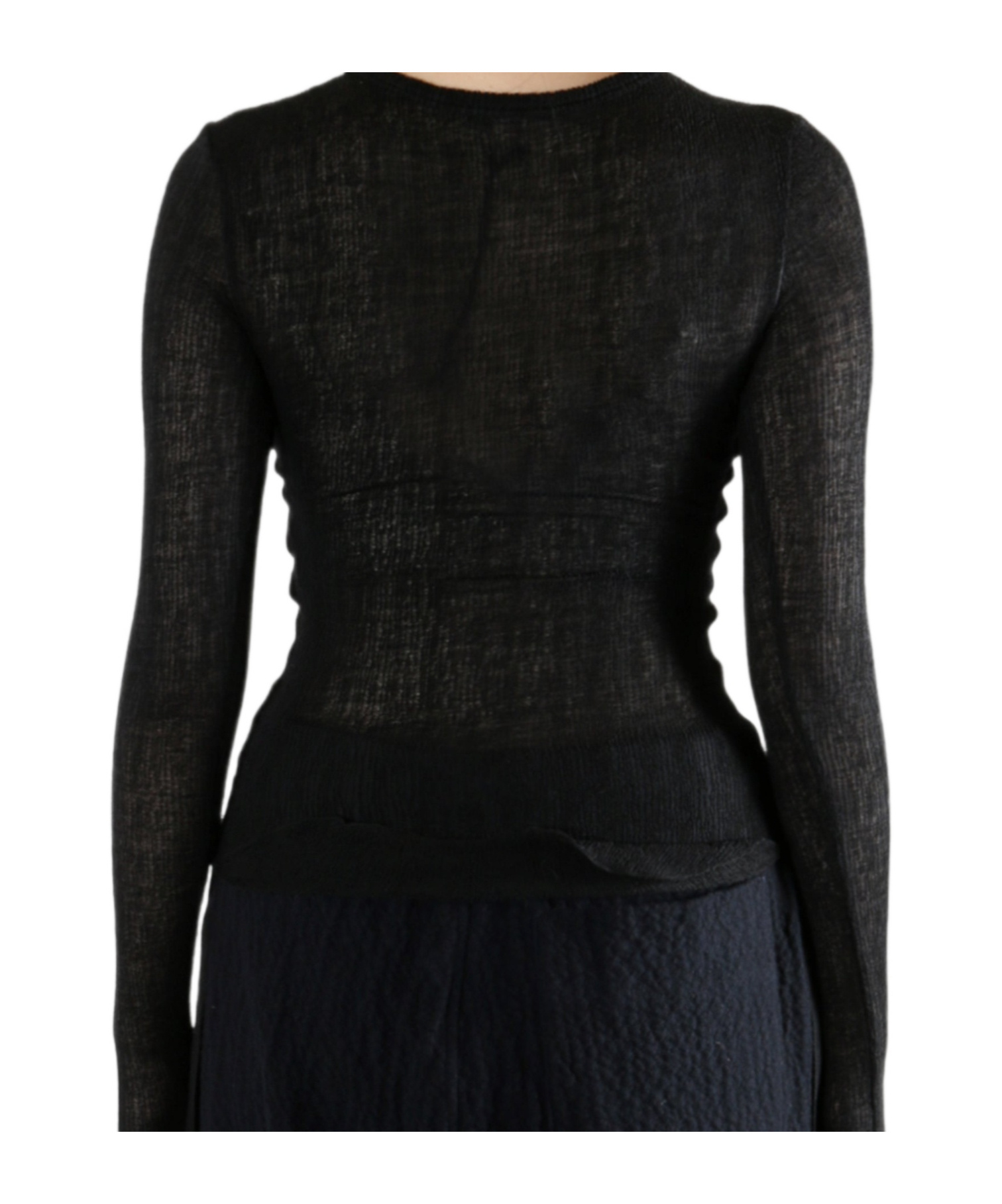 Ann Demeulemeester Pleated Blouse In Black