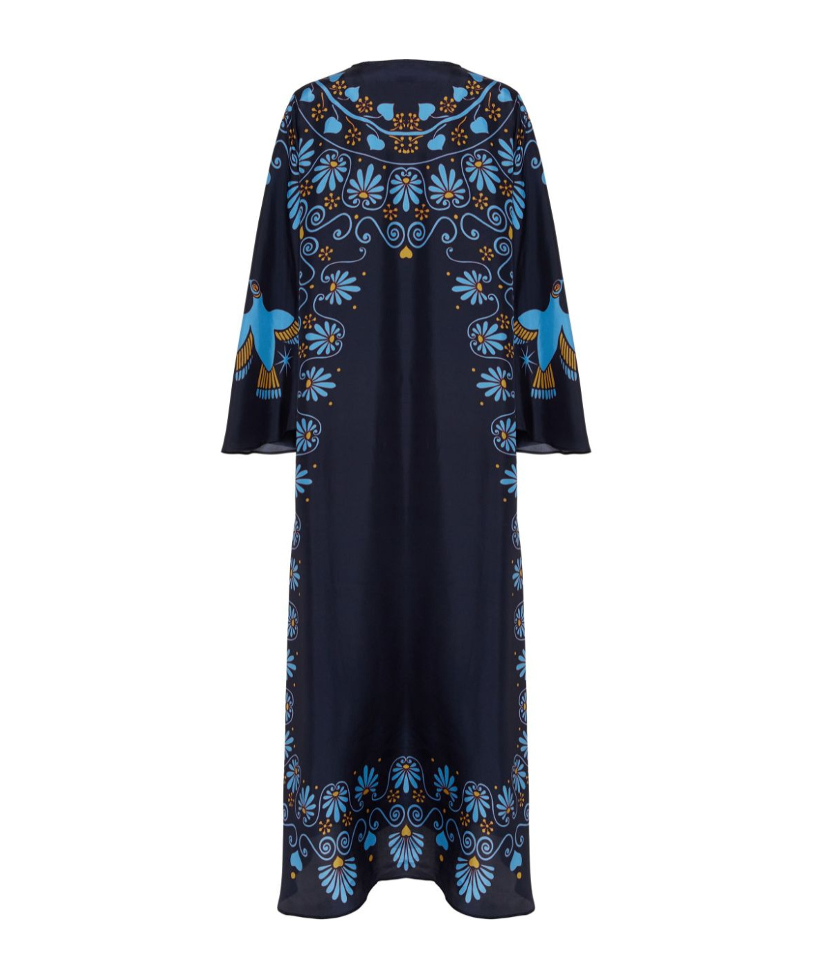 La Doublej Flying Kaftan In Black