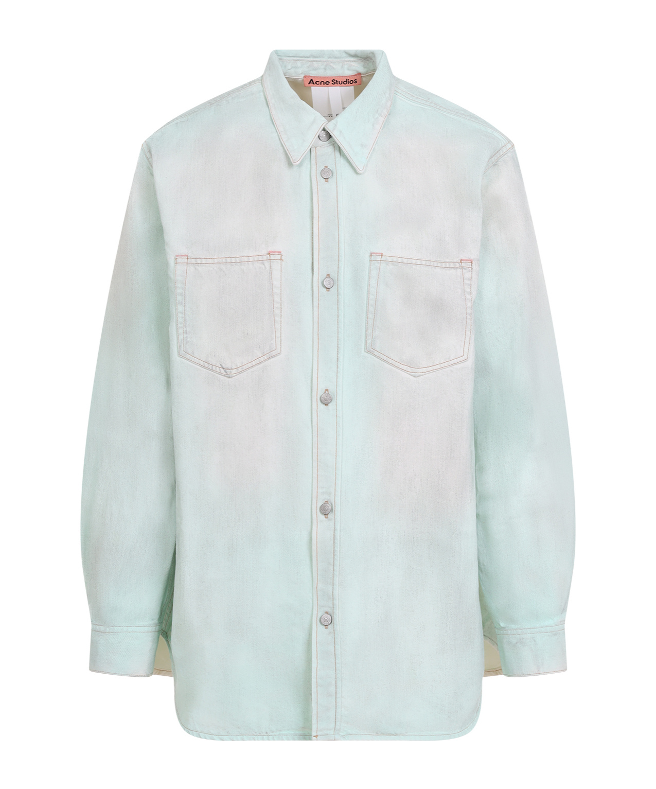 Acne Studios Long-sleeved Shirt In White